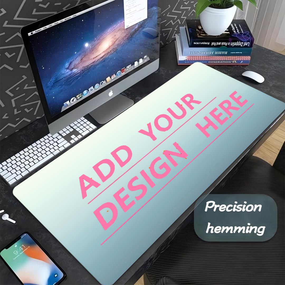 Desk Setup Carpet - Personalised Custom Mousepad Custom Print Photo