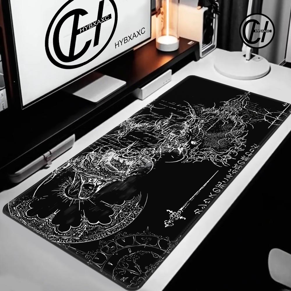 Black White Cybersigilism Desk - огляд і ціна Desk Setup Accessories Aesthetic