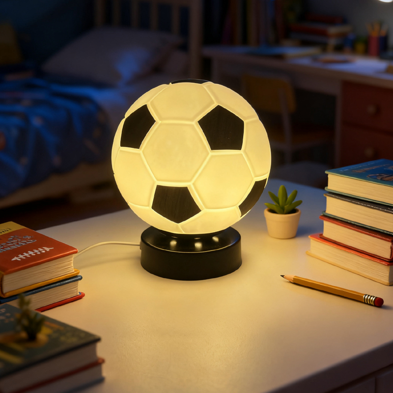 Football LED High-End Creative - огляд і ціна Desk Setup Decor
