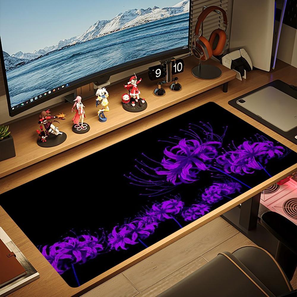 XXL Mousepad Gothic Lycoris Ra - огляд і ціна Desk Setup Red