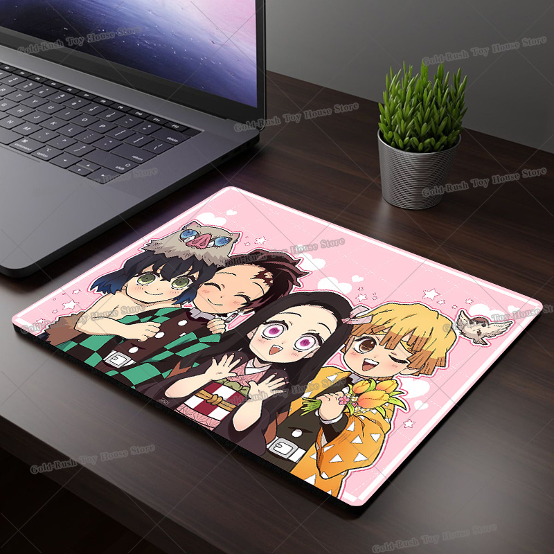 Kamado Tanjiro Nezuko Small Mo - огляд і ціна Desk Setup Carpet