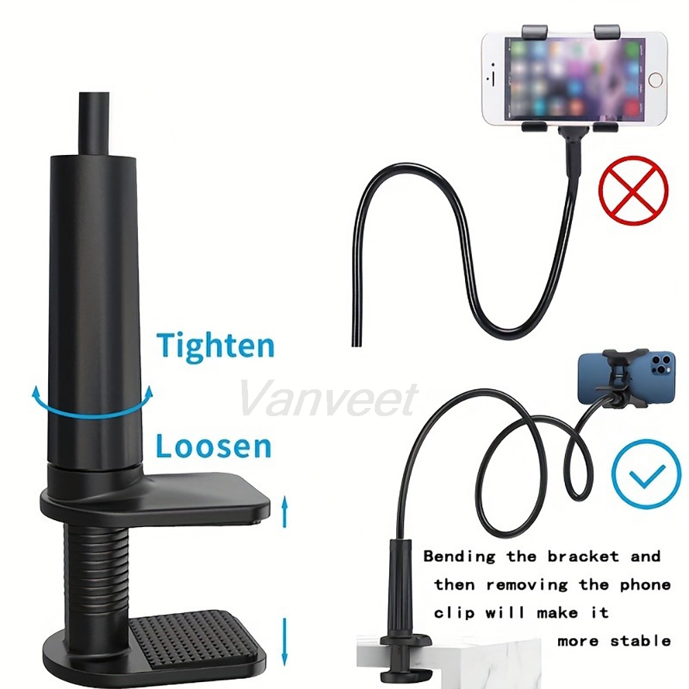 360° Mobile Phone Holder Stand - огляд і ціна Desk Setup Stand