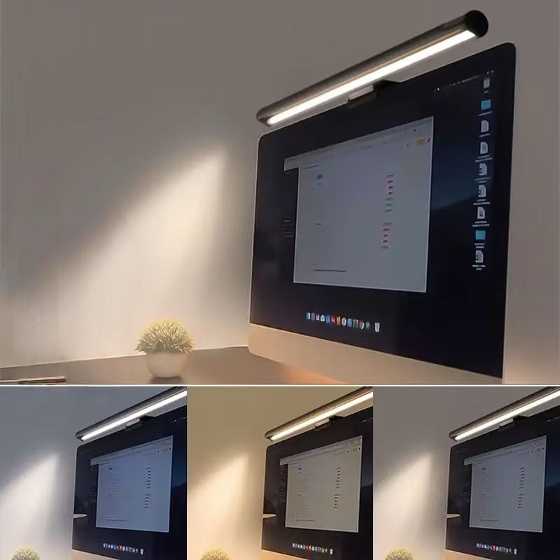 LED Monitor Light Hanging Desk - огляд і ціна Desk Setup Study