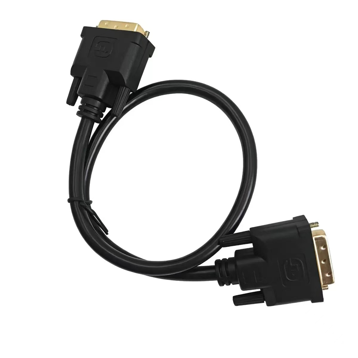 DVI-D Dual Link Cable (25Pin), - огляд і ціна Dual Monitor Desk Setup