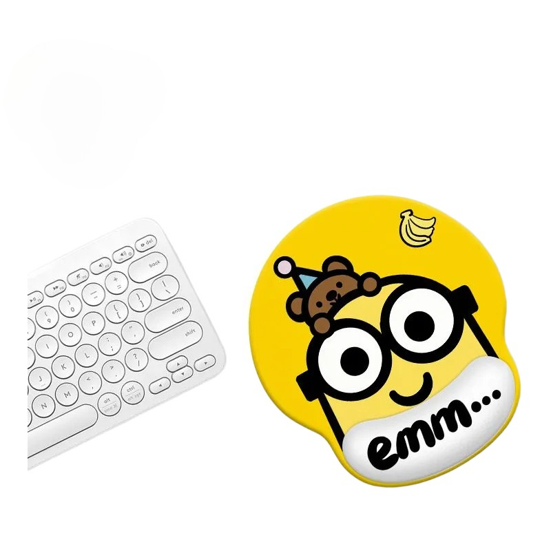 Minions cartoon cute wristband - огляд і ціна Desk Setup Carpet