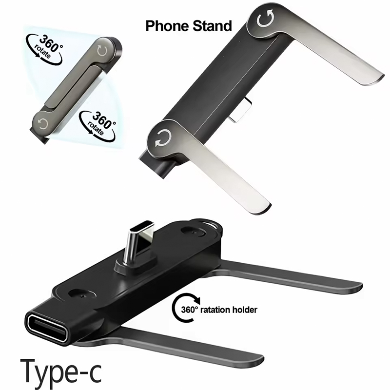 Flat Type C Phone Charging Bra - огляд і ціна Desk Setup Stand