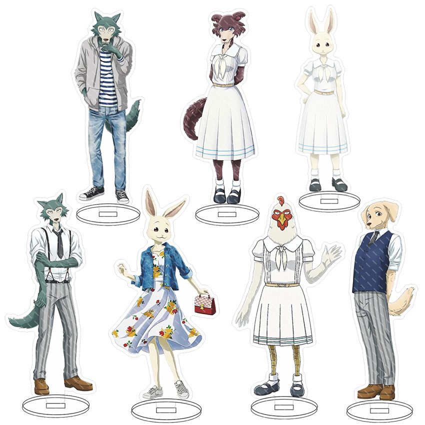 16CM Anime BEASTARS Legoshi Lo - огляд і ціна Desk Setup Decor