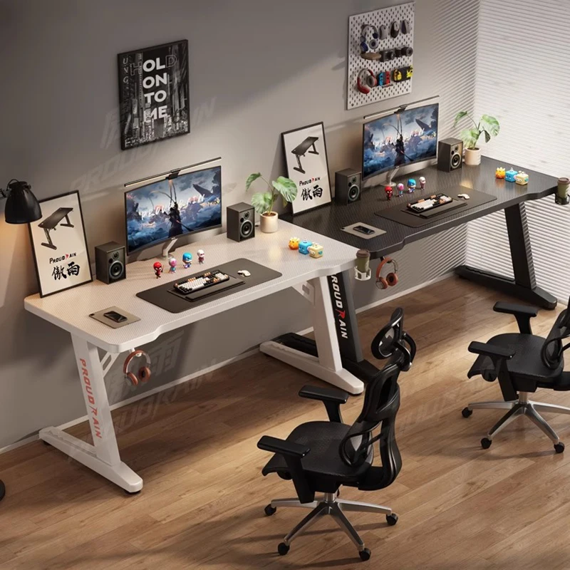 Gaming Console Computer Desks  - огляд і ціна Desk Setup Laptop And Monitor