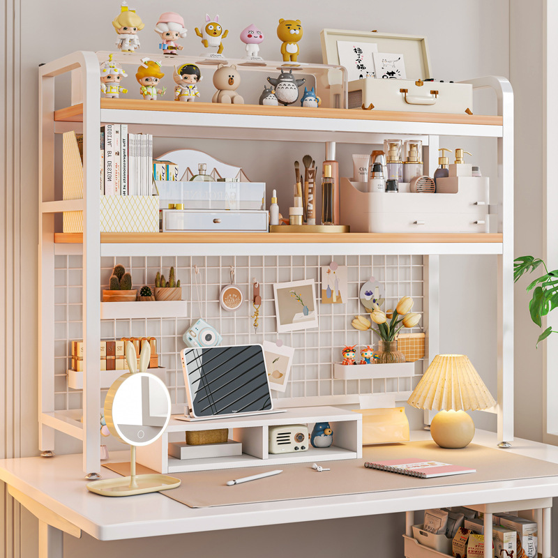 Bookshelf Bookcase With Grid D - огляд і ціна Desk Setup Study