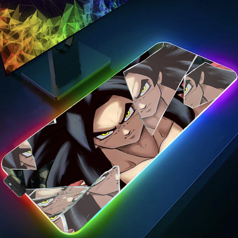 LED Mouse pad Dragon Ball Comp - огляд і ціна Desk Setup Carpet