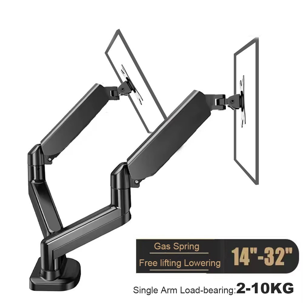 Dual Monitor Mount Stand Desk  - огляд і ціна Dual Monitor Desk Setup