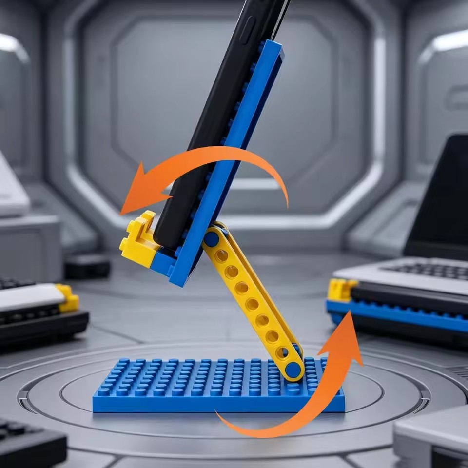 Flexible Folding Phone Holder  - огляд і ціна Desk Setup Stand