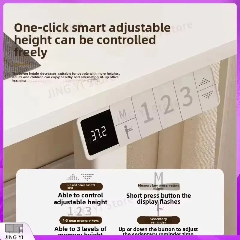 Electric Height Adjustable Sta - огляд і ціна Desk Setup Study