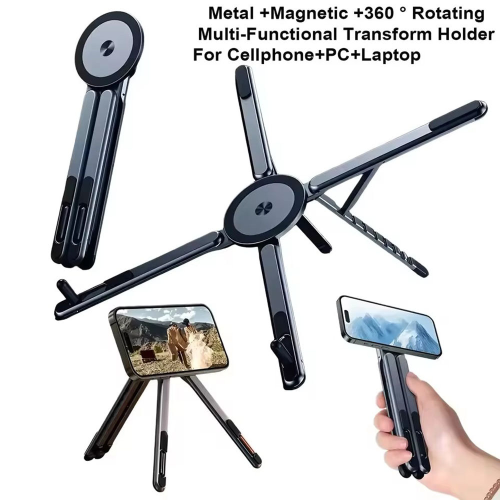 Portable Magnetic Phone Holder - огляд і ціна Desk Setup Stand