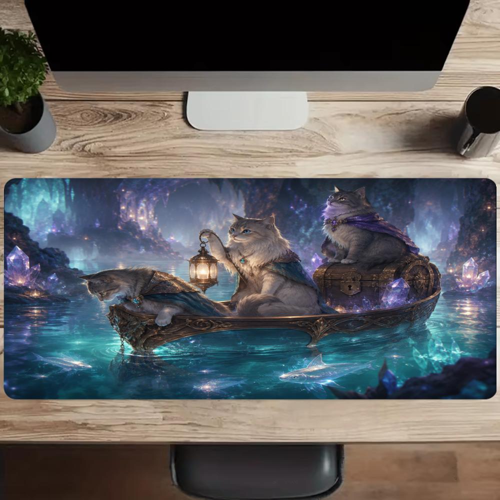 Cats Mouse Pad Anti-slip Desk  - огляд і ціна Desk Setup Study