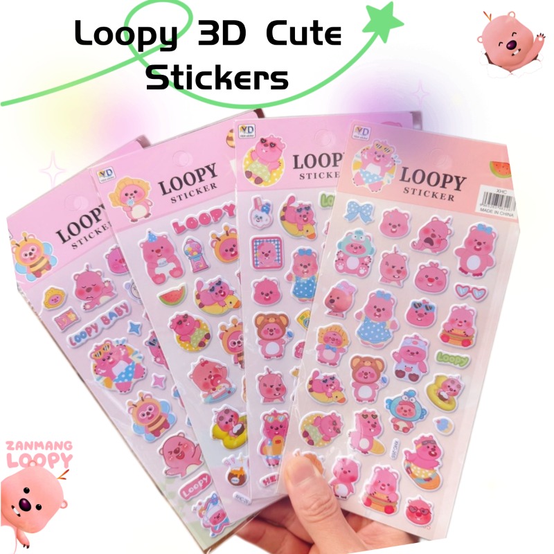 New Pororo Anime Cute Loopy 3D - огляд і ціна Desk Setup Decor