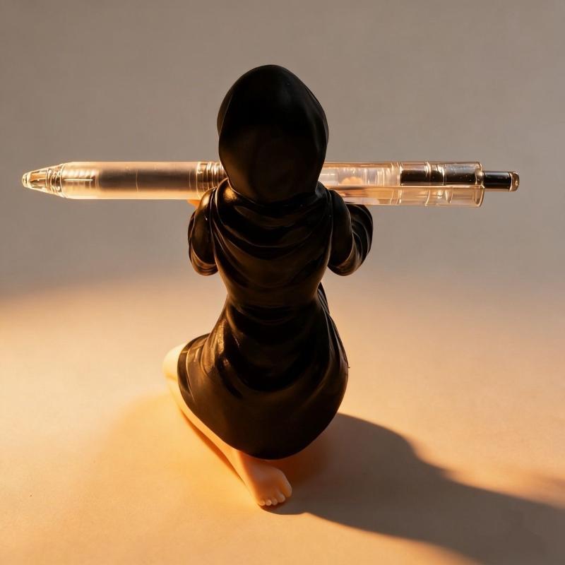 Black Robe Gothic Pen Holder C - огляд і ціна Desk Setup Study
